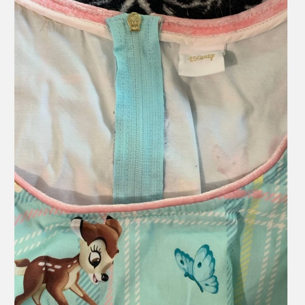 Loungefly Stitch Shoppe Disney Bambi Laci Dress No Tag XL? Thumper Birds Spring - Picture 5 of 8